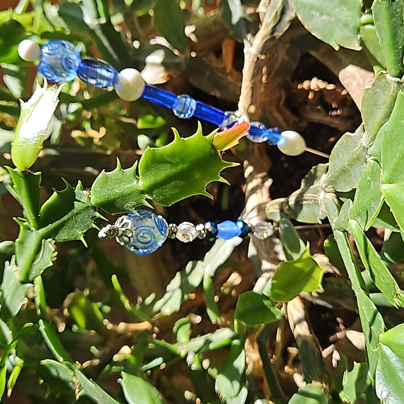 Handmade beaded bookmark, succulent garden decor, multiple uses, great gifts 🎁 - Picture 2 of 4